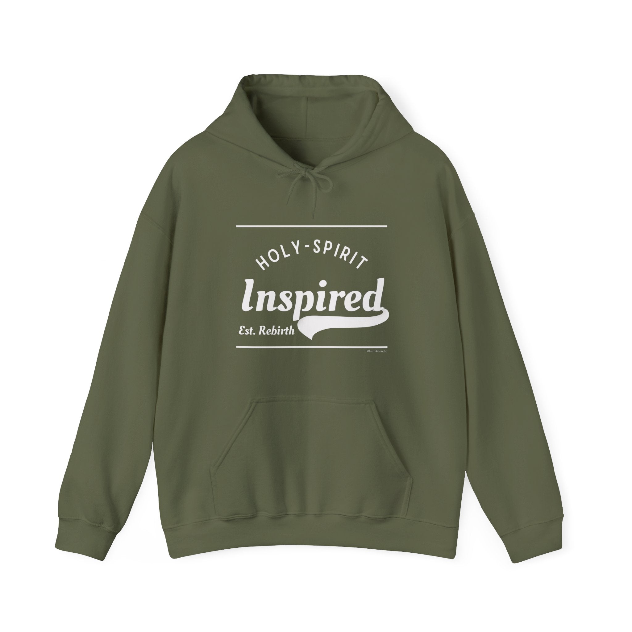 Holy-Spirit Inspired Est Rebirth — Unisex Sweatshirt  Faith 4 More HQ