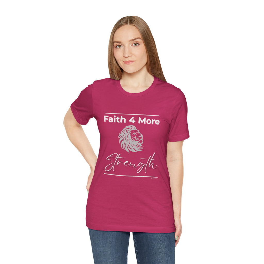 Faith 4 More Strength II — Unisex Jersey Tee Faith 4 More HQ