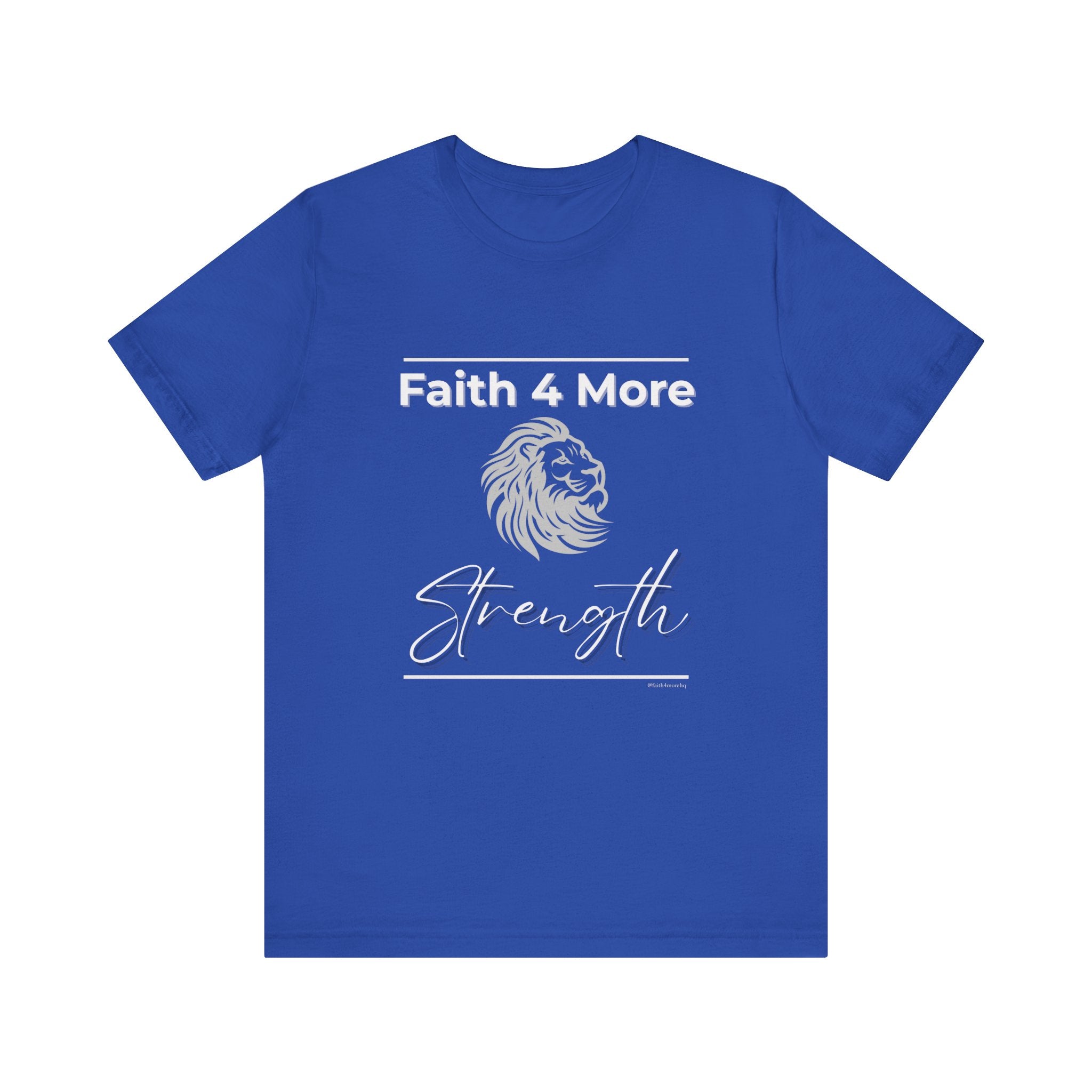 Faith 4 More Strength II — Unisex Jersey Tee Faith 4 More HQ