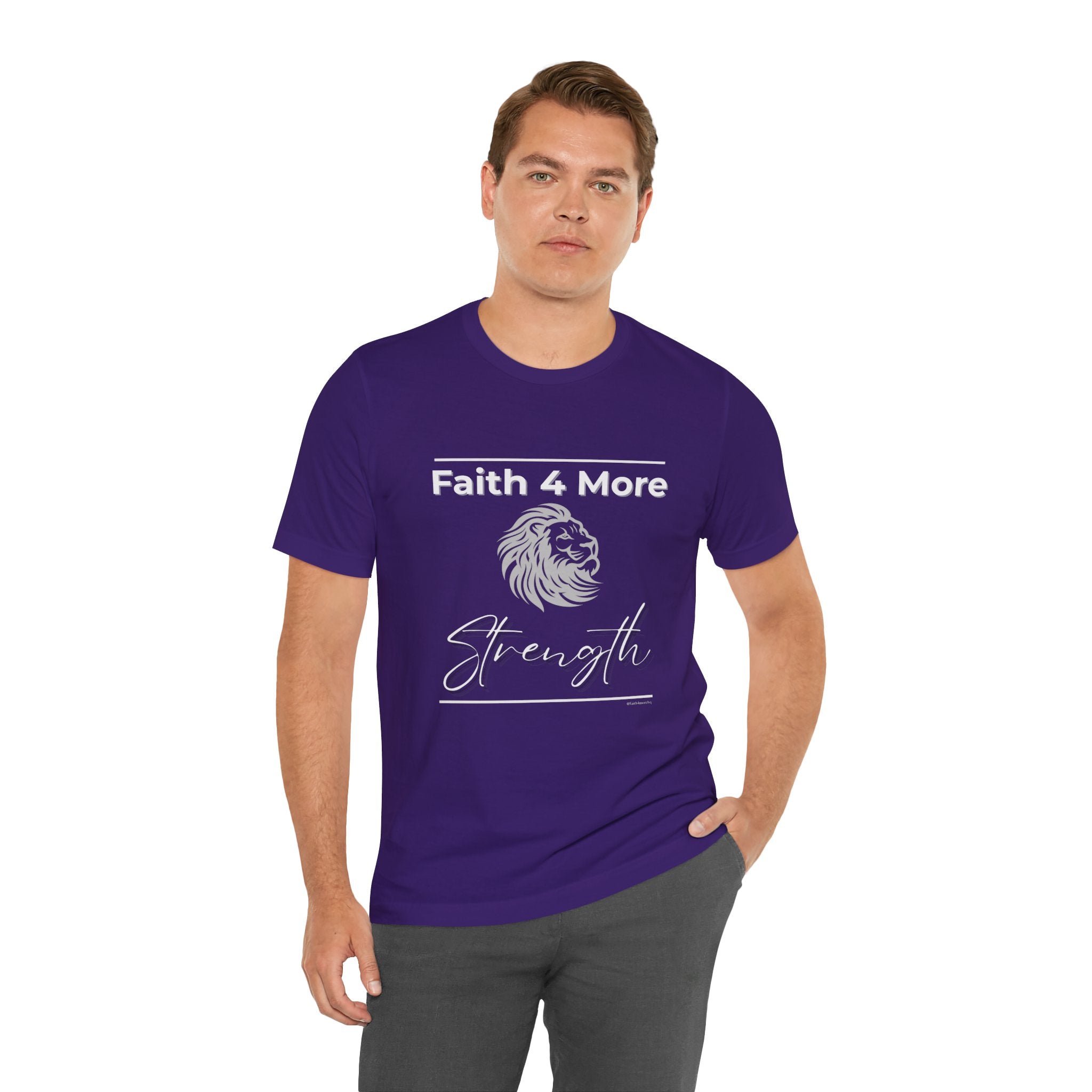 Faith 4 More Strength II — Unisex Jersey Tee Faith 4 More HQ