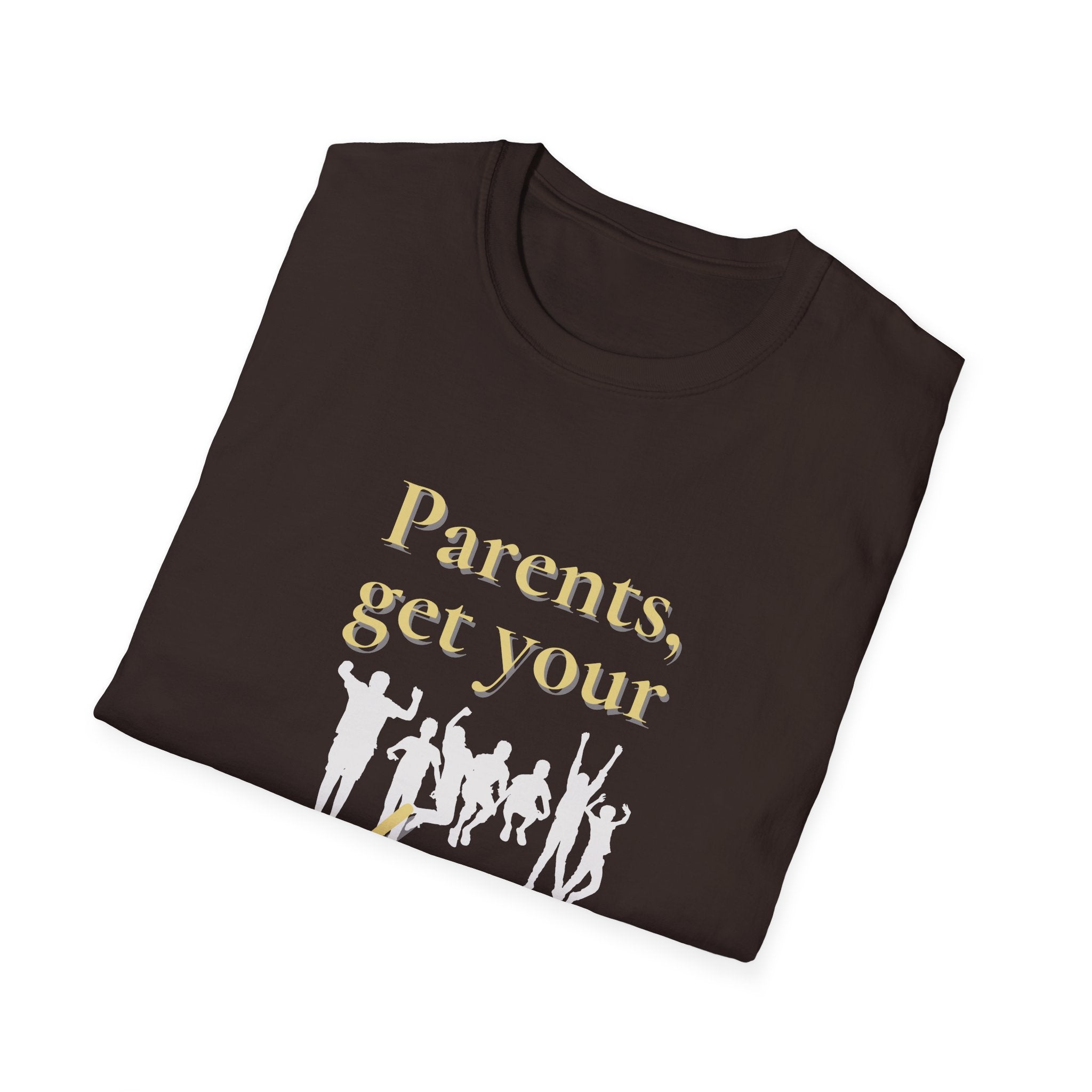 Parents Get Your Kids II — Unisex Softstyle T-Shirt  Faith 4 More HQ