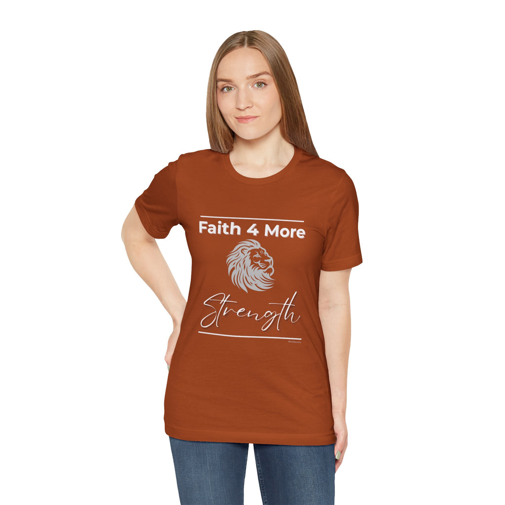 Faith 4 More Strength II — Unisex Jersey Tee Faith 4 More HQ