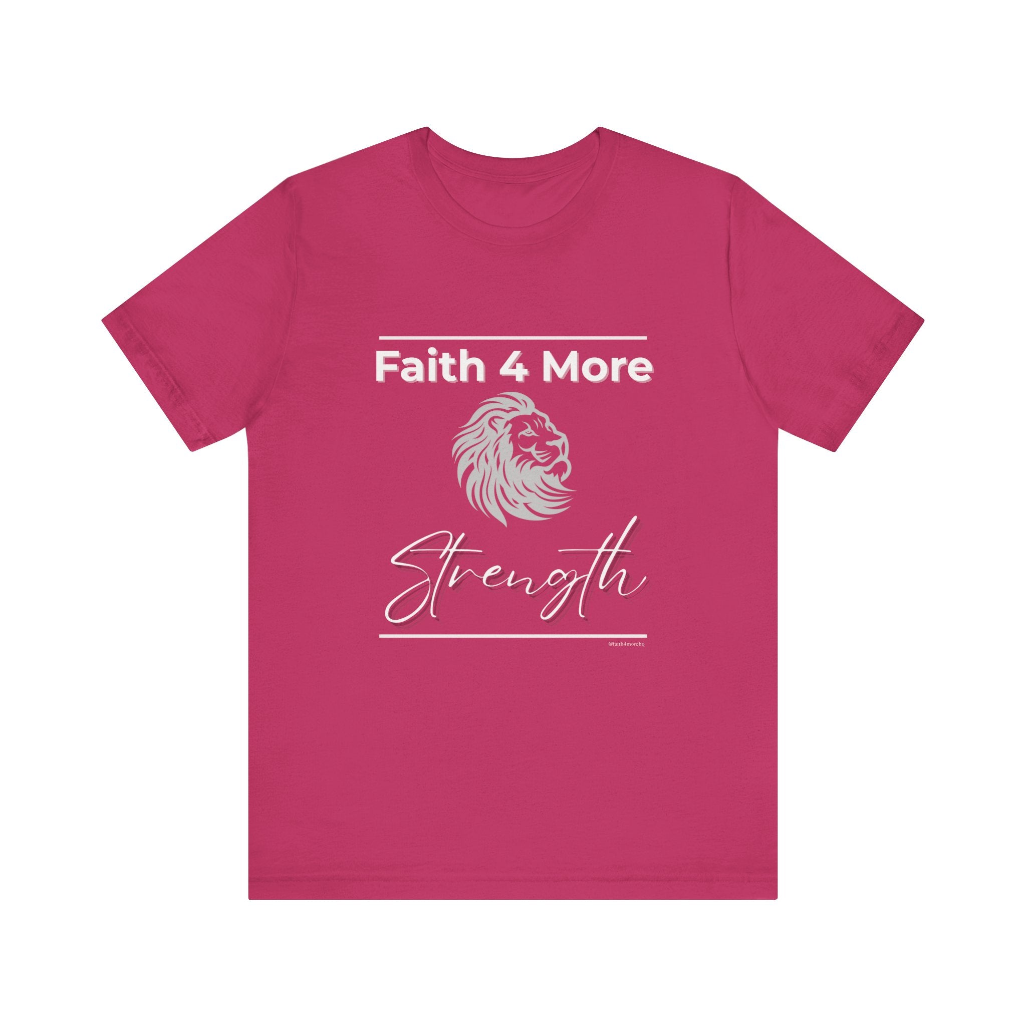 Faith 4 More Strength II — Unisex Jersey Tee Faith 4 More HQ
