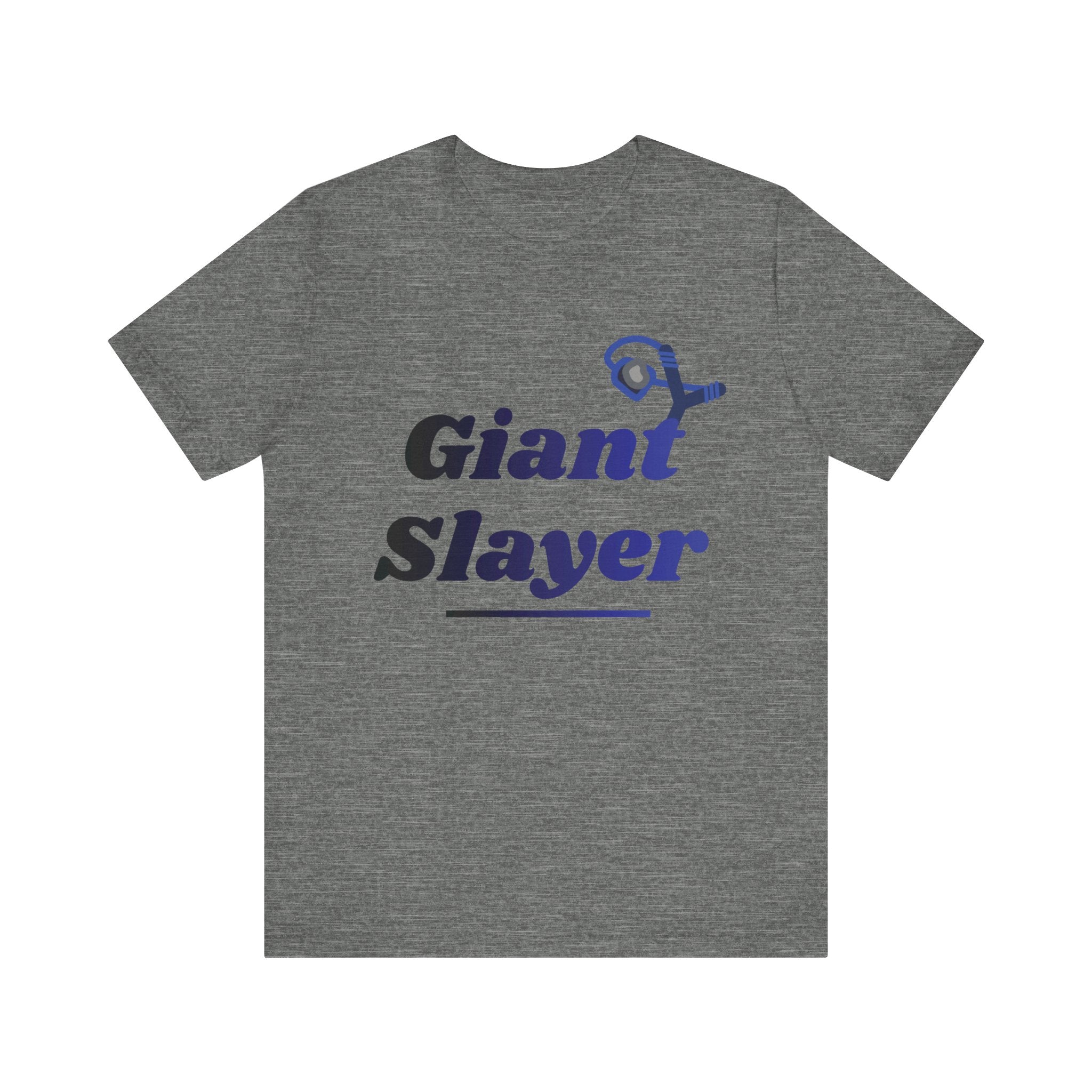 Giant Slayer II — Unisex Jersey Tee Faith 4 More HQ